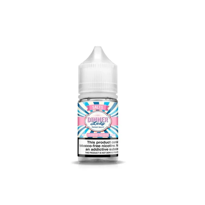 Strawberry Macaroon 30ml TF Nic Salt Vape Juice – Dinner Lady Salts | $12.45