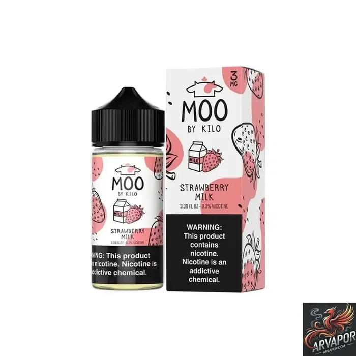 Strawberry Milk – Moo E-liquid 100mL