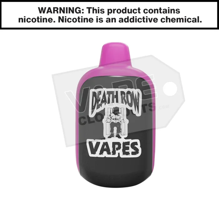 Strawberry Peach Death Row Vapes by Snoop Dogg