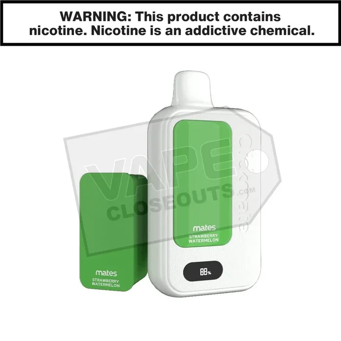 Strawberry Watermelon 7 Daze Clickmate 15000 Disposable Vape Kit