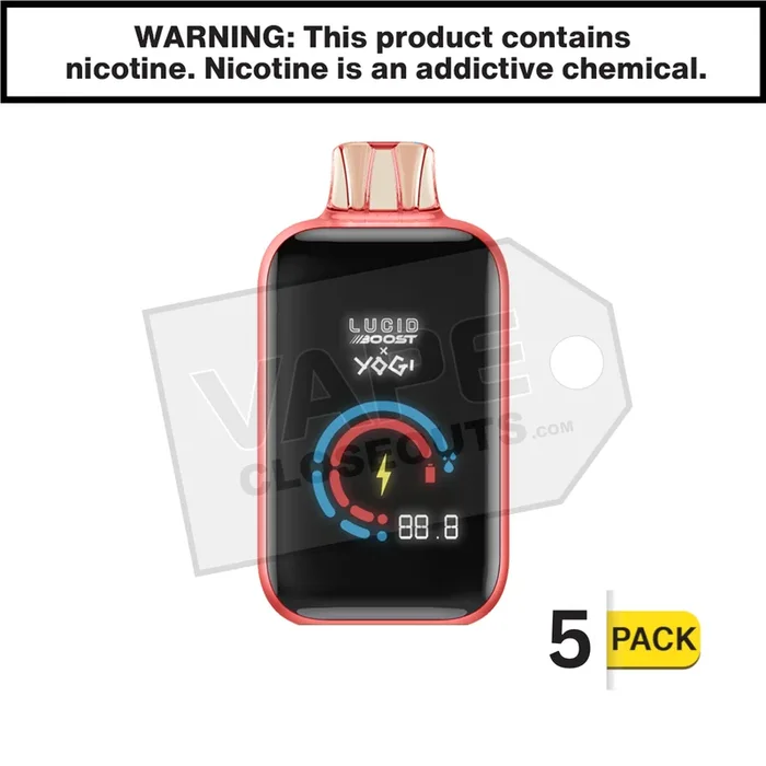 Strawberry Watermelon Ice Lucid Boost 20123 Disposable Vape