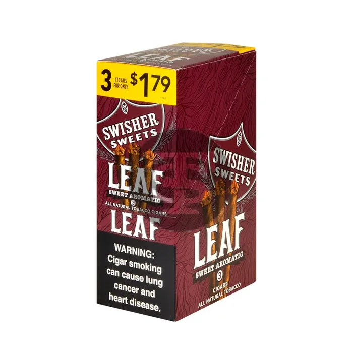 Swisher Sweets Leaf 3 for $1.79 Pack of 30 Sweet Aromatic