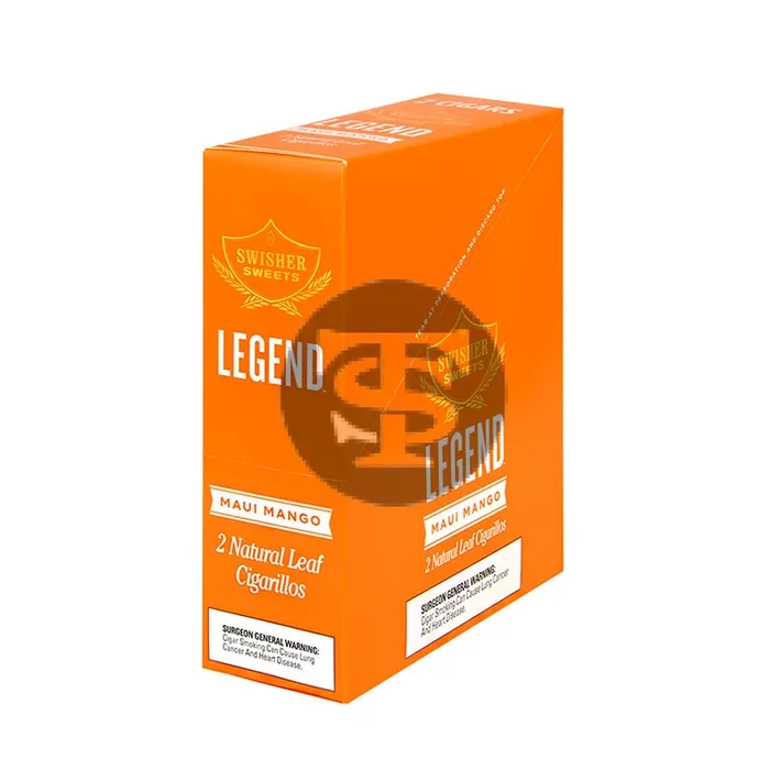 Swisher Sweets Legend Maui Mango Cigarillos, 15 Pouches of 2