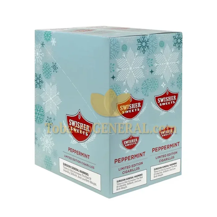 Swisher Sweets Peppermint Cigarillos 1.39 Pre-Priced 30 Packs of 2