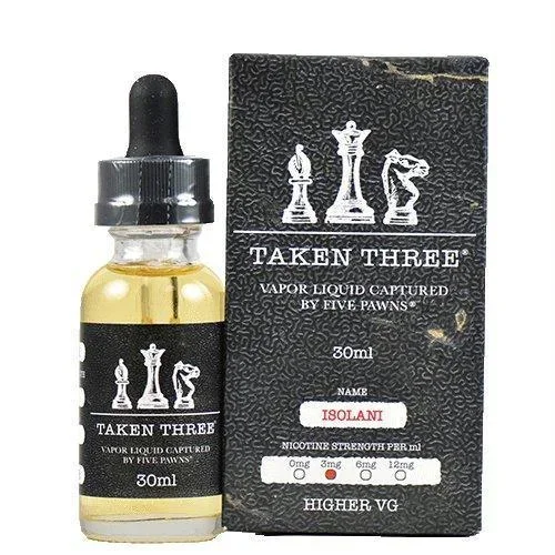 Taken Three Eliquids – Isolani