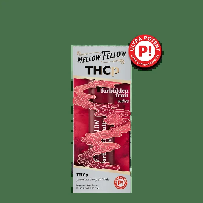 THCp 0.5g Disposable Vape – Forbidden Fruit (Indica)