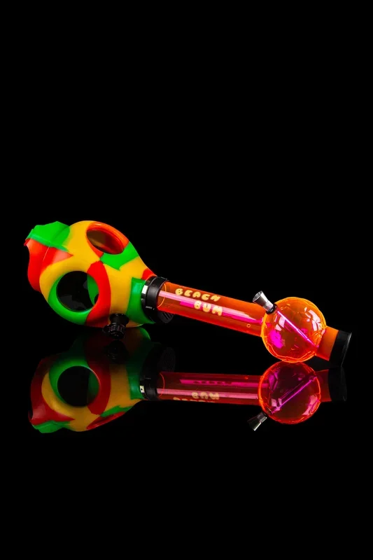 The Beach Bum Gas Mask Bong with Acrylic Tube