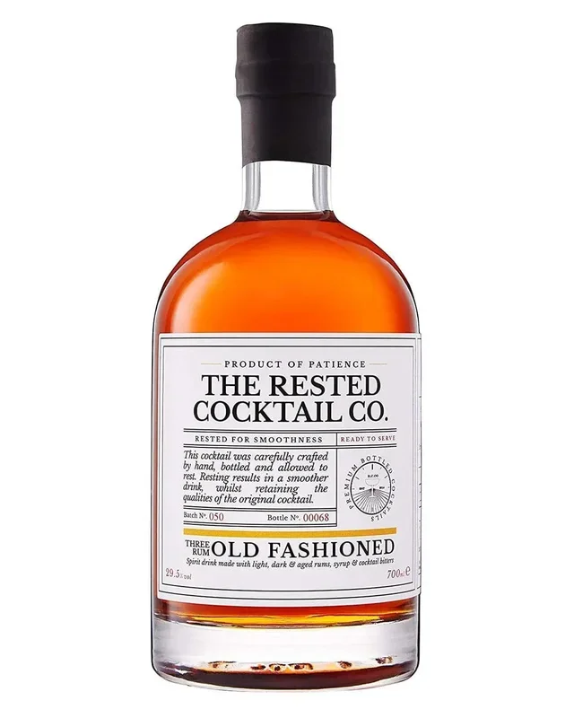 The Rested Cocktail Co. Rum Old Fashioned Drink, 70 cl