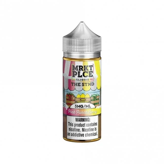 The STND – 100ML Iced Pink Punchberry E-Liquid
