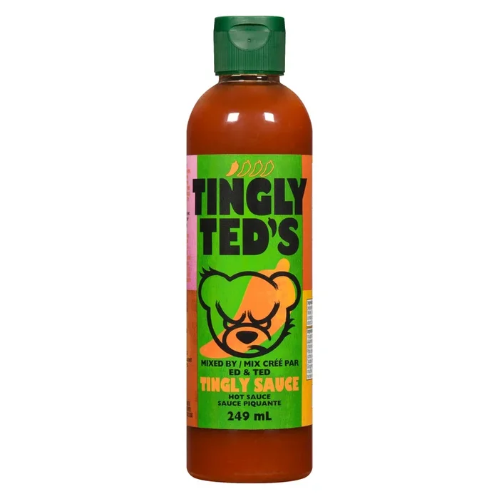Tingly Ted’s Hot Sauce Tingly Sauce, 249 ml