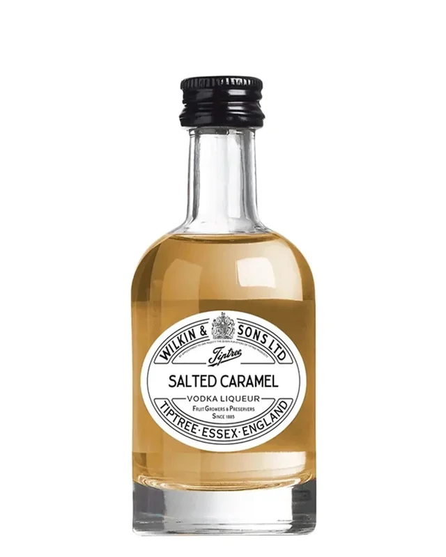 Tiptree English Salted Caramel Vodka Liqueur Mini Bottle, 5 cl