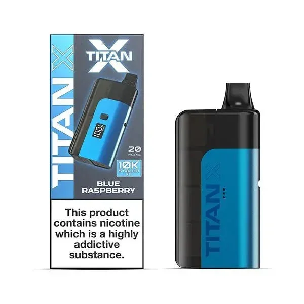 Titan 10000 X Prefilled Vape Pod Kit – Box of 5