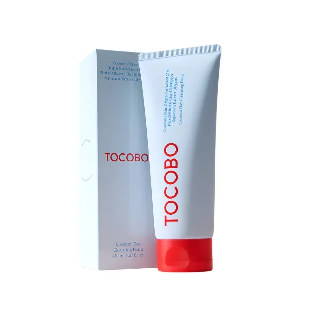TOCOBO Cotton Palm Origin Coconut Clay Cleansing Foam 150ml