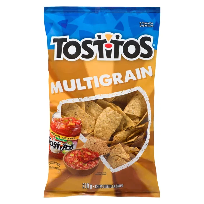 Tostitos Multigrain Tortilla Chips, 210-g