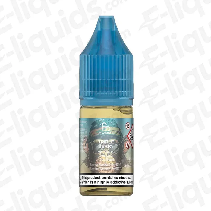 Triple Berry RandM Nic Salt Vape Juice by Fumot