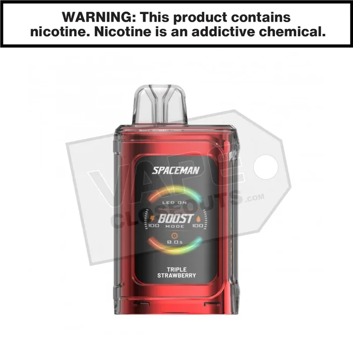 Triple Strawberry Spaceman Prism 20k Disposable Vape