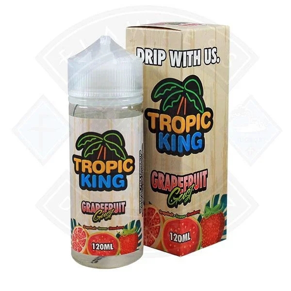 Tropic King Grapefruit Gust 100ml 0mg Shortfill E-liquid