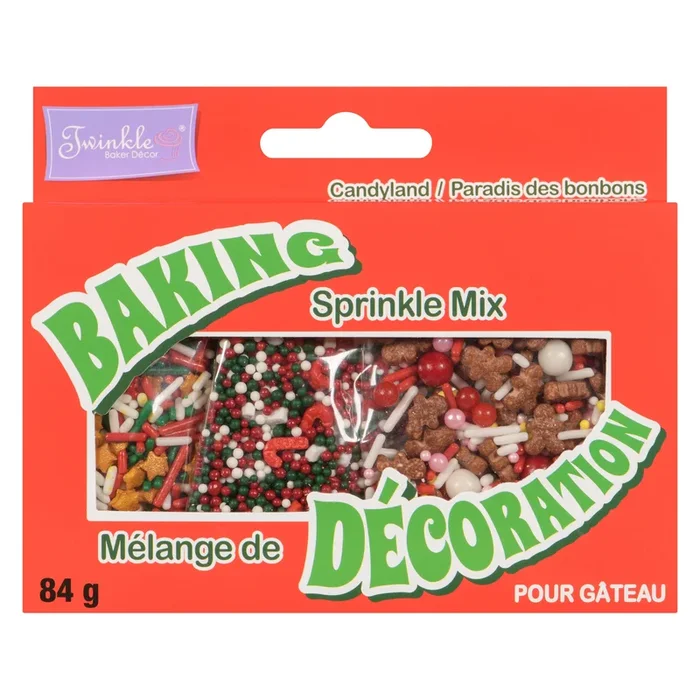 Twinkle Candy Land Sprinkle Mix Set, 84 g