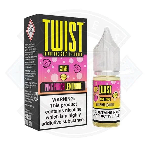 Twist Juice Pink Punch Lemonade Nic Salt 10ml