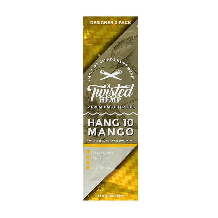 Twisted Hemp Wraps – Hang 10 Mango