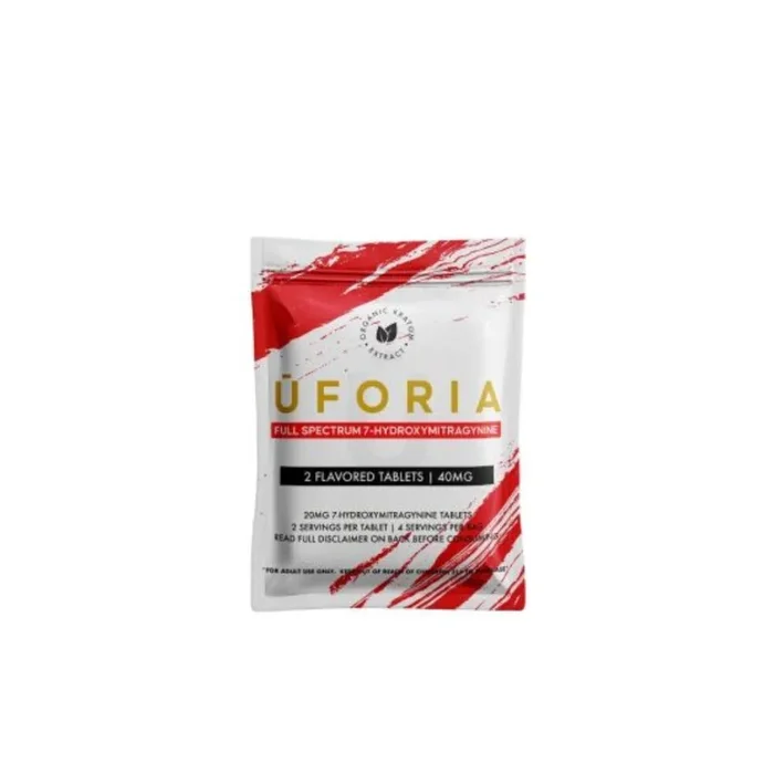UFORIA 7-Hydroxymitragynine (40mg 2ct tablet)