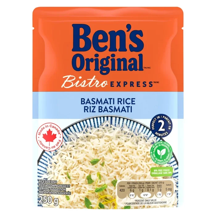 Uncle Ben’s Bistro Express Basmati Rice Rice Side Dish, 250-g