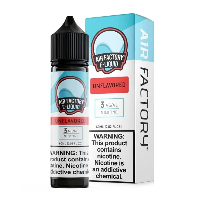 Unflavored by Air Factory 60ML Ejuice
