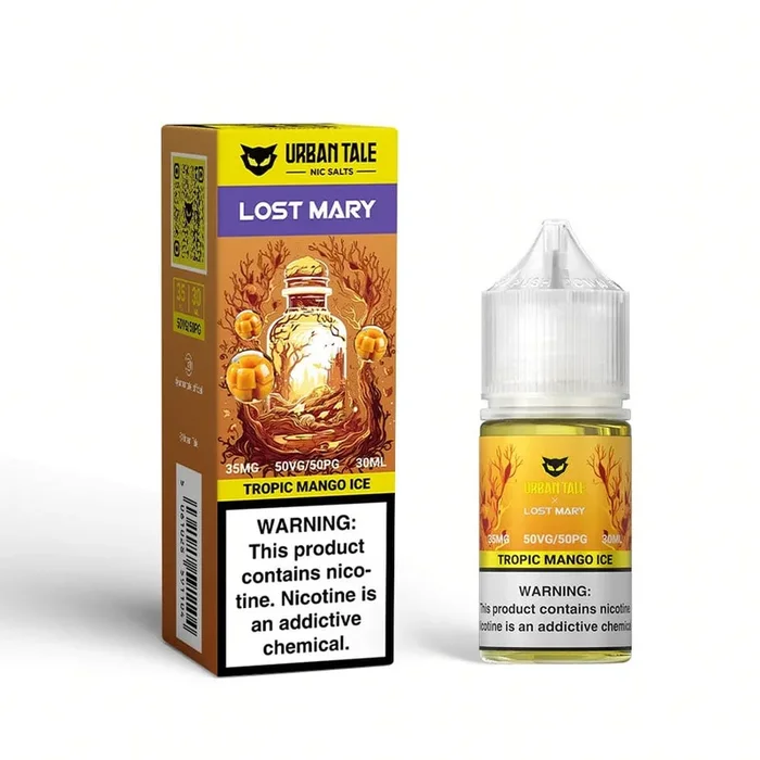 URBAN TALE X LOST MARY 30ML SALT E-LIQUID – TROPIC MANGO ICE