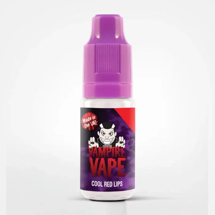 Vampire Vape – Cool Red Lips 10ml (INCLUDES EXCISE DUTY)