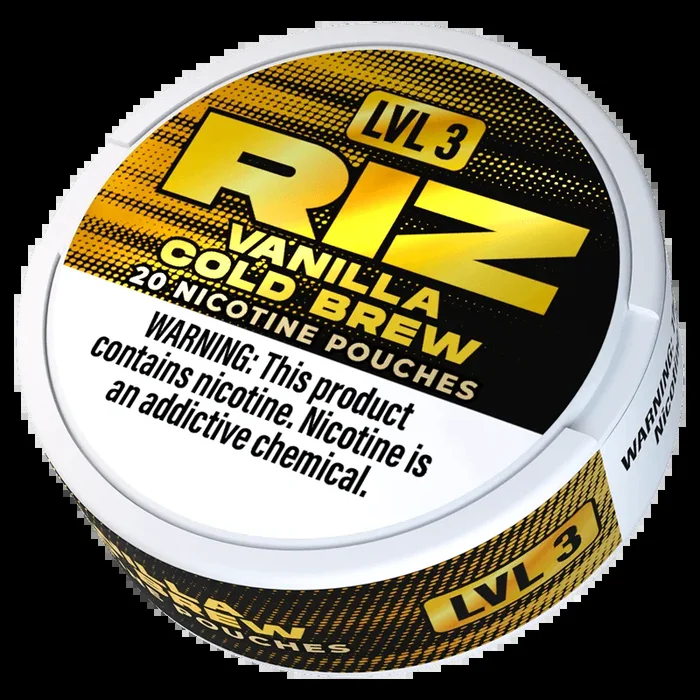 Vanilla Cold Brew – Riz Nicotine Pouches