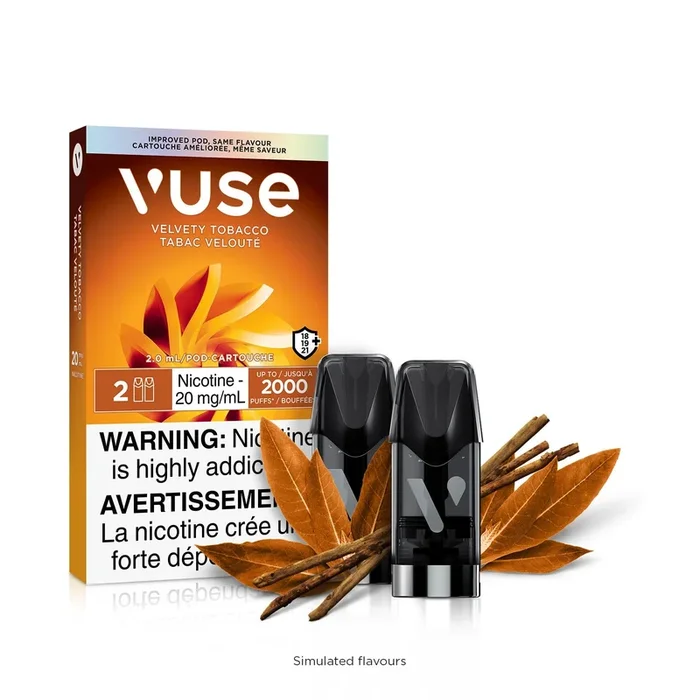 [Vape Pods] VUSE ePod – Velvety Tobacco (2pk)