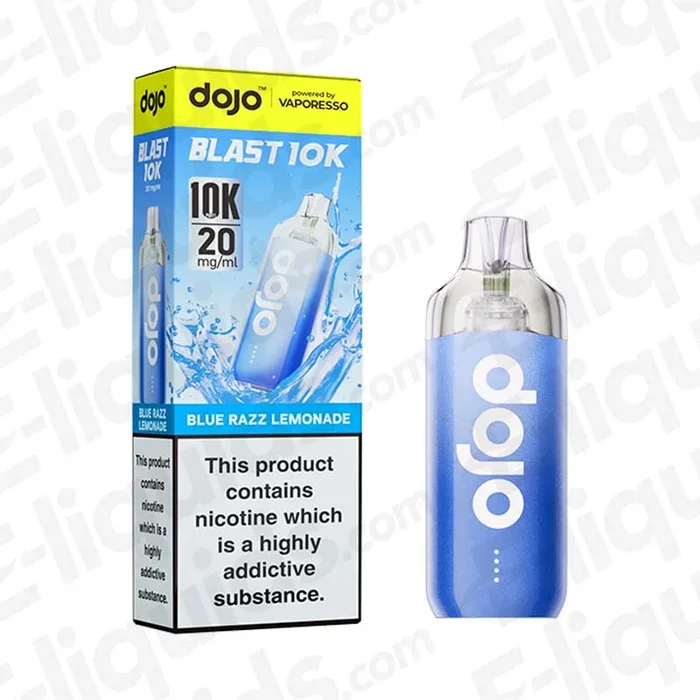 Vaporesso Dojo Blast 10k Blue Razz Lemonade Prefilled Pod Kit