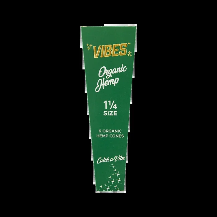 Vibes Cones Coffin – 1.25 – Single Pack (6 Cones)