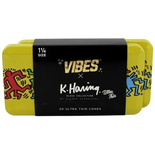 Vibes X K. Haring 1 1/4 Cones Ultra Thin