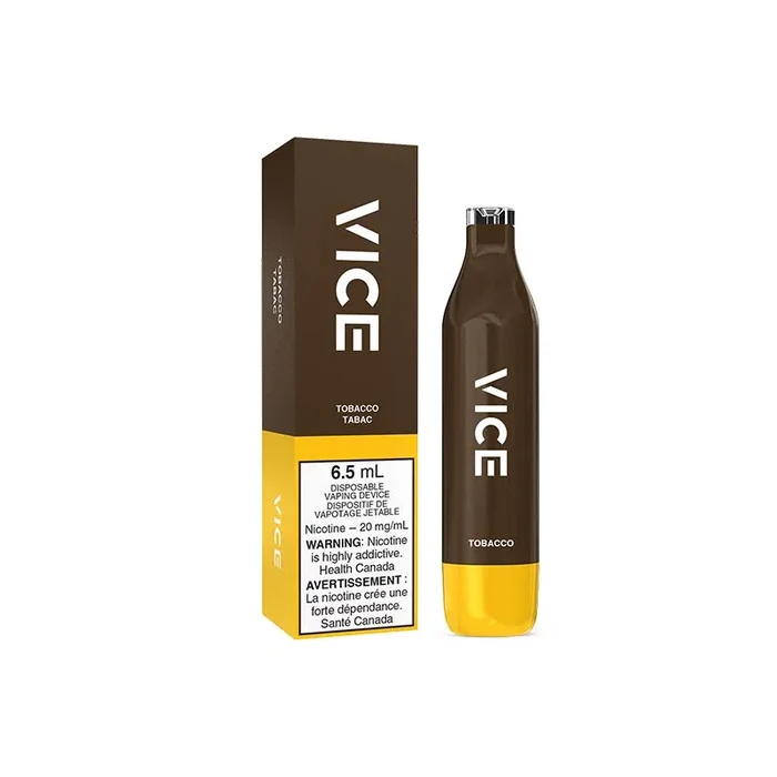 VICE 2500 Puffs Disposable – Tobacco