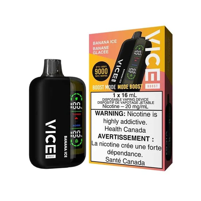 VICE BOOST 9000 Disposable – Banana Ice