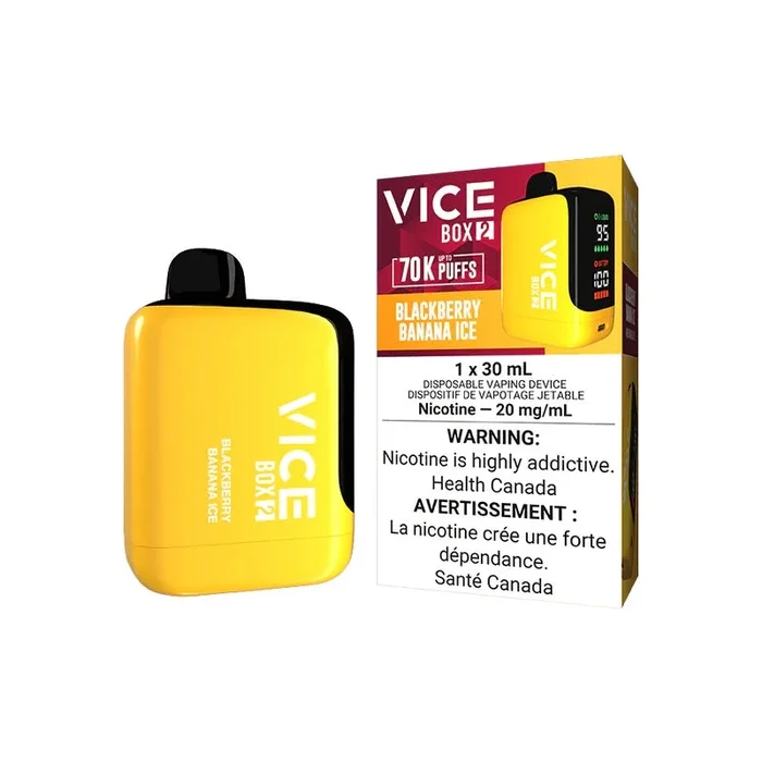 VICE BOX 2 Disposable – Blackberry Banana Ice