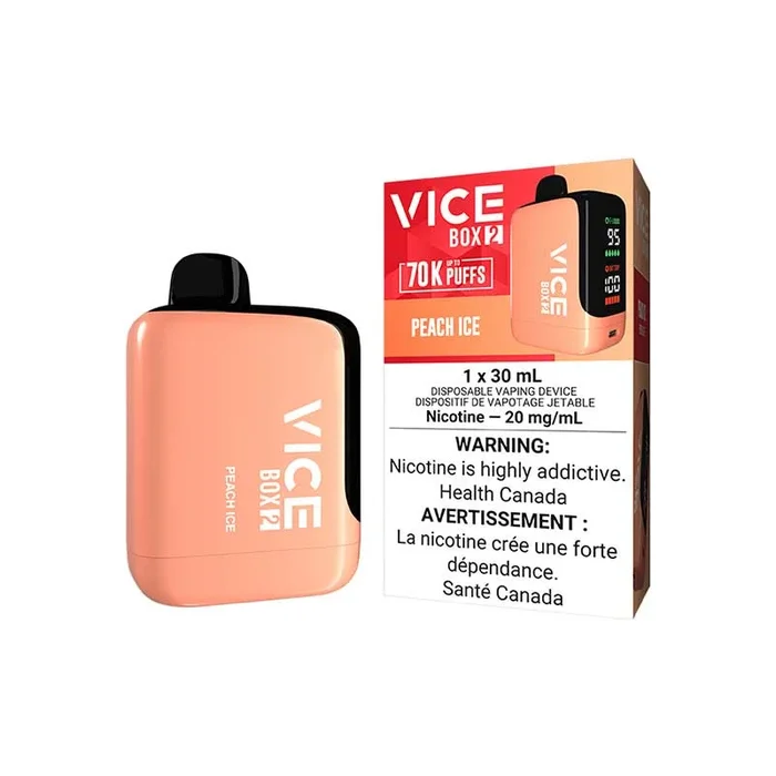 VICE BOX 2 Disposable – Peach Ice (ON)