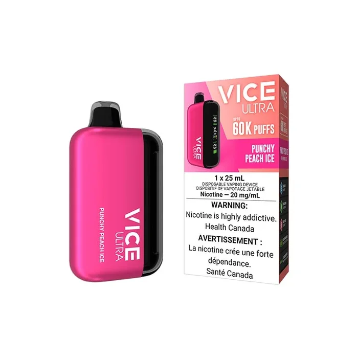 VICE ULTRA 60K Disposable – Punchy Peach Ice