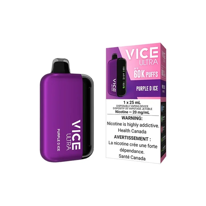 VICE ULTRA 60K Disposable – Purple D Ice (ON)