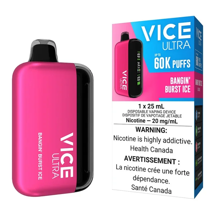 Vice Ultra Disposable Vape Device – Bangin’ Burst Ice