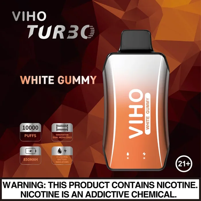 VIHO Turbo 10k – White Gummy