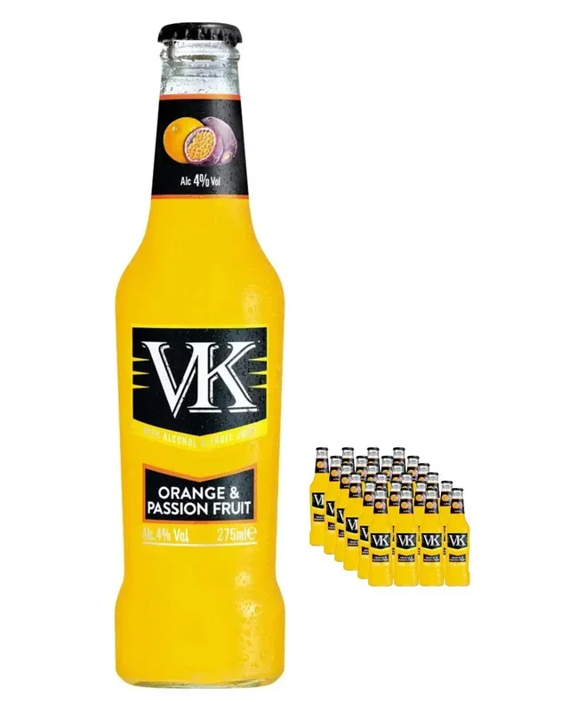 VK Orange & Passion Multipack, 24 x 275 ml