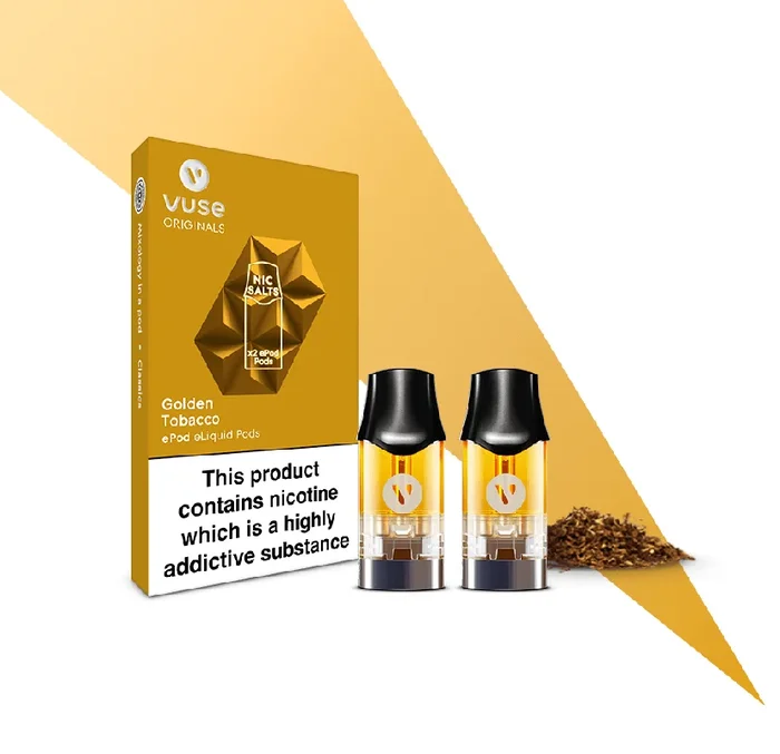 Vuse ePod Golden Tobacco Nic Salts e-Liquid Pods