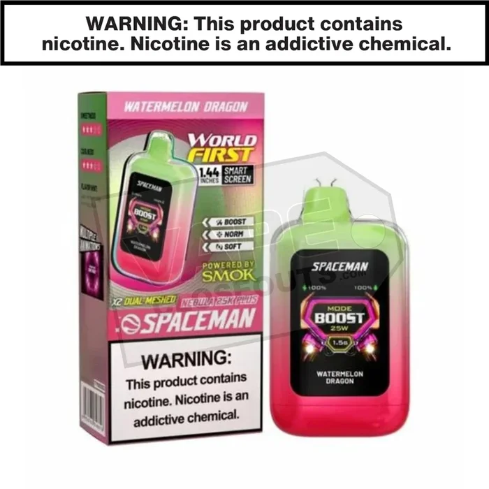 Watermelon Dragon Spaceman Nebula 25K Plus Disposable Vape