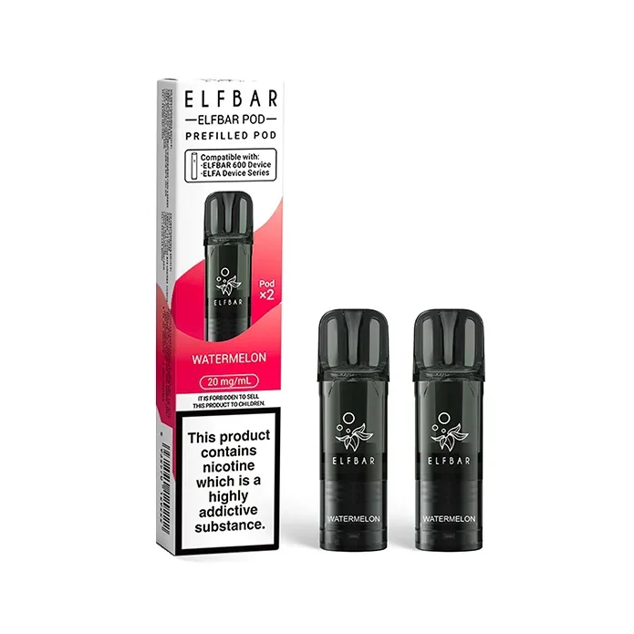 Watermelon Elf Bar 600 Pods (x2)