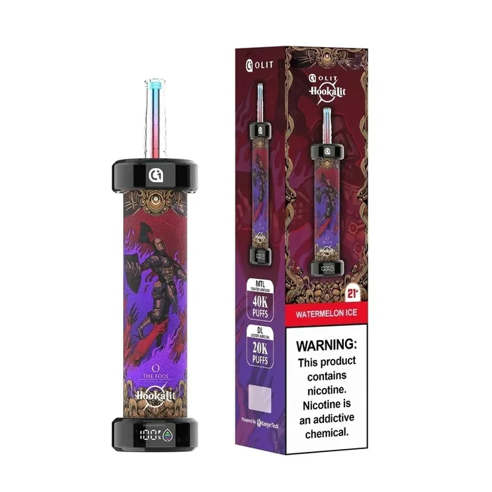 Watermelon Ice – Olit Hookalit 40K Disposable E-Hookah