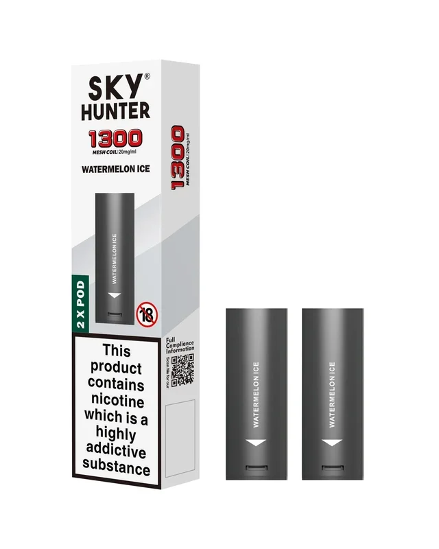 Watermelon Ice Sky Hunter Twist Slim Pods