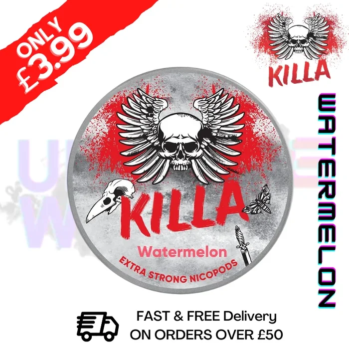 Watermelon Killa Nicotine Pouches NicoPod Nic Pouch (16.5mg)