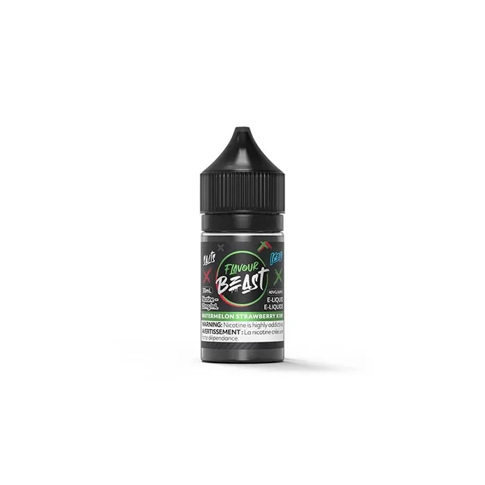 Watermelon Strawberry Kiwi Iced by Flavour Beast E-Liquid (MB)